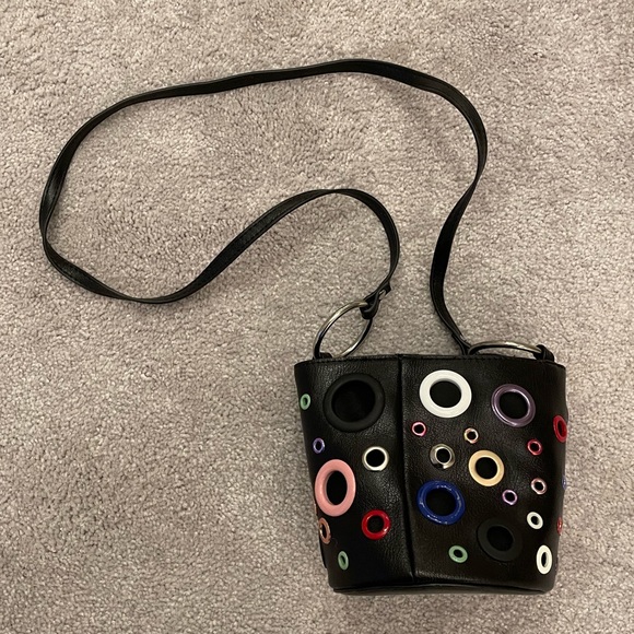 Urban Outfitters Mackenzie Grommet Mini Bucket Bag - Picture 2 of 4